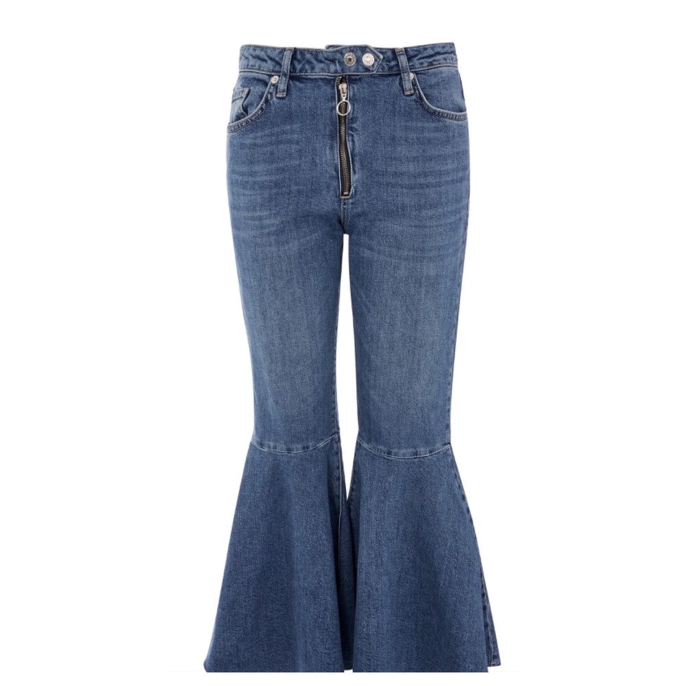 TOPSHOP MOTO DREE FLARE JEANS